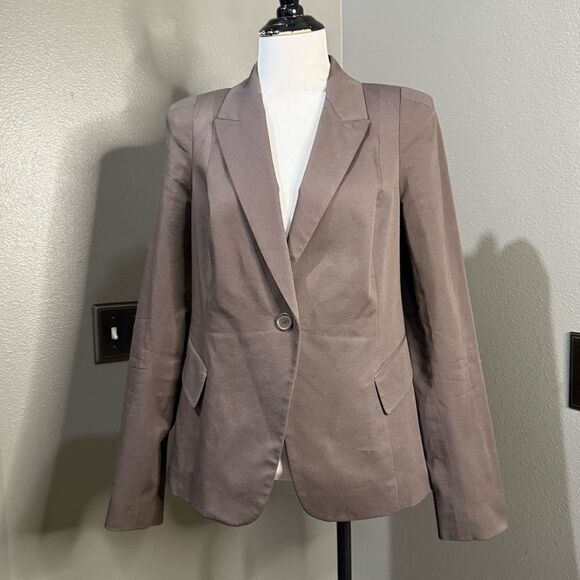 Body by Victoria Secret brown blazer single button jacket - Picture 2 of 10